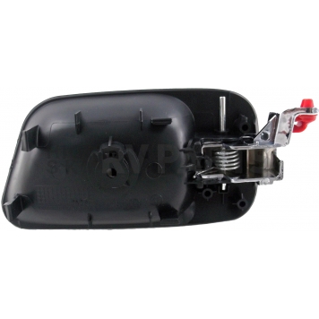 Help! By Dorman Interior Door Handle - Plastic Black Housing With Silver Lever Single - 81597-1