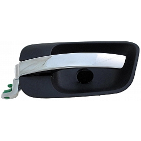 Help! By Dorman Interior Door Handle - Plastic Black Housing With Silver Lever Single - 81598