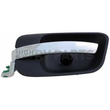 Help! By Dorman Interior Door Handle - Plastic Black Housing With Silver Lever Single - 81598