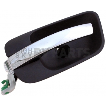 Help! By Dorman Interior Door Handle - Plastic Black Housing With Silver Lever Single - 81598-2