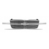 Street Scene Grille - Silver Aluminum - 95075554