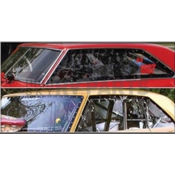 Harwood Fiberglass Rear Window - Polycarbonate Clear - 42921