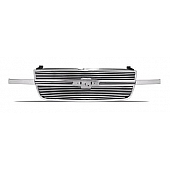 Street Scene Grille - Silver Aluminum - 95075555