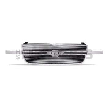 Street Scene Grille - Silver Aluminum - 95075555