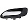Help! By Dorman Interior Door Handle - Plastic Black Housing With Silver Lever Single - 81605