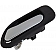 Help! By Dorman Interior Door Handle - Plastic Black Housing With Silver Lever Single - 81605