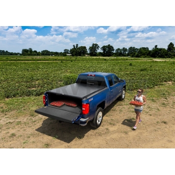 Truxedo Tonneau Cover Soft Roll-Up Black Matte Vinyl - 831101-4