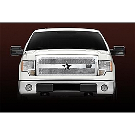 RBP (Rolling Big Power) Grille Insert - Chrome Plated Stainless Steel Rectangular - 851568