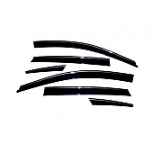 Auto Ventshade (AVS) Rainguard - Smoke Acrylic Set Of 6 - 796001