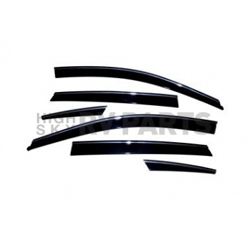 Auto Ventshade (AVS) Rainguard - Smoke Acrylic Set Of 6 - 796001