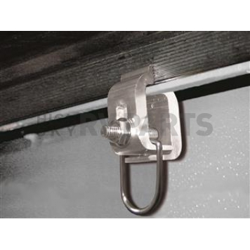 ACCESS Covers Tonneau Cover Rail Clamp Silver Aluminum - 60074