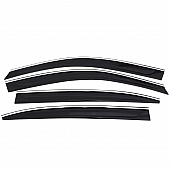Auto Ventshade (AVS) Rainguard - Smoke Acrylic Set Of 4 - 794031
