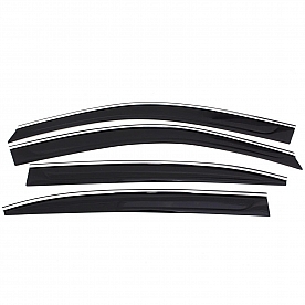 Auto Ventshade (AVS) Rainguard - Smoke Acrylic Set Of 4 - 794031