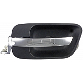 Help! By Dorman Interior Door Handle - Plastic Green Housing With Silver Lever Single - 81609