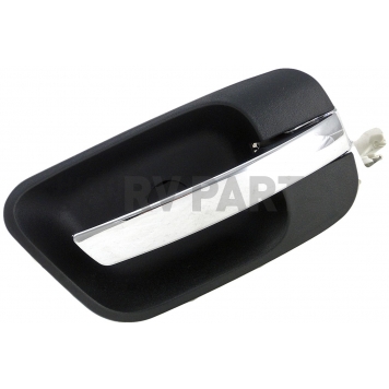 Help! By Dorman Interior Door Handle - Plastic Green Housing With Silver Lever Single - 81617-2