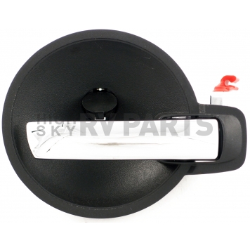 Help! By Dorman Interior Door Handle - Lever Plastic Gray Housing With Silver Lever Single - 81621