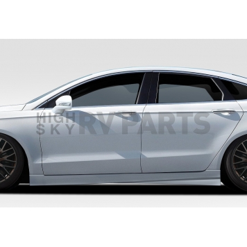 Extreme Dimensions Side Skirt - Primered Fiberglass Reinforced Plastic Black Set of 2 - 109335-3