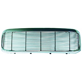 Street Scene Grille - Silver Aluminum - 95075573