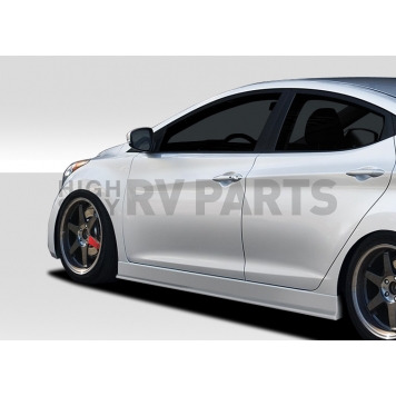 Extreme Dimensions Side Skirt - Primered Fiberglass Reinforced Plastic Black Set of 2 - 109338-4