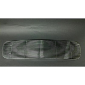 Street Scene Grille Insert - Horizontal Bar Aluminum Rectangular - 95080151