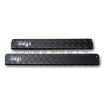Warrior Products Door Sill Protector - Aluminum Silver Set Of 4 - 4920