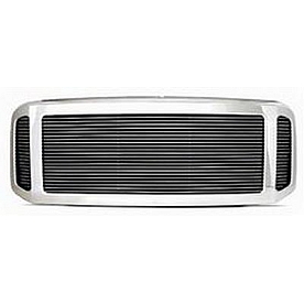 Street Scene Grille - Silver Aluminum - 95075574