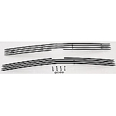 Street Scene Grille Insert - Horizontal Bar Aluminum Polished - 95080210
