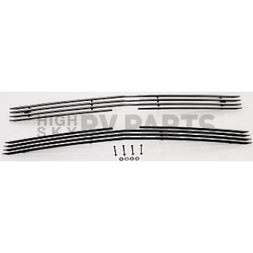 Street Scene Grille Insert - Horizontal Bar Aluminum Polished - 95080210