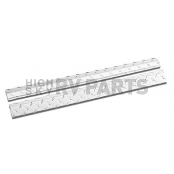 Warrior Products Door Sill Protector - Aluminum Silver Set Of 2 - 60901