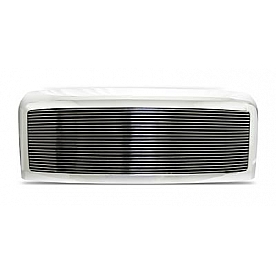 Street Scene Grille - Silver Aluminum - 95075576