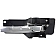 Help! By Dorman Interior Door Handle - Lever Plastic Silver Single - 81625