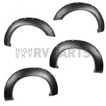 Rugged Ridge Fender Flare - Black ABS Plastic Set Of 4 - 8163005