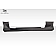 Extreme Dimensions Side Skirt - Primered Fiberglass Reinforced Plastic Black Set of 2 - 109660