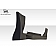 Extreme Dimensions Side Skirt - Primered Fiberglass Reinforced Plastic Black Set of 2 - 109660