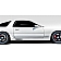 Extreme Dimensions Side Skirt - Primered Fiberglass Reinforced Plastic Black Set of 2 - 109660