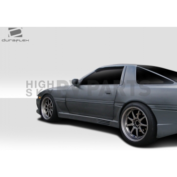 Extreme Dimensions Side Skirt - Primered Fiberglass Reinforced Plastic Black Set of 2 - 109660-4
