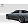 Extreme Dimensions Side Skirt - Primered Fiberglass Reinforced Plastic Black Set of 2 - 109660