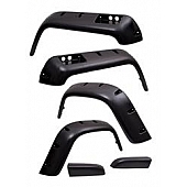 Rugged Ridge Fender Flare - Black Thermoplastic Set Of 4 - 1163220