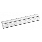 Warrior Products Door Sill Protector - Aluminum Silver Set Of 2 - 901X