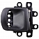 Help! By Dorman Interior Door Handle - Paddle Plastic Black Single - 81630