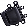 Help! By Dorman Interior Door Handle - Paddle Plastic Black Single - 81630