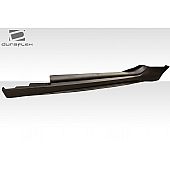 Extreme Dimensions Side Skirt - Primered Fiberglass Reinforced Plastic Black Set of 2 - 112274