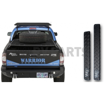 Warrior Products Door Sill Protector - Steel Black Set Of 4 - S4920