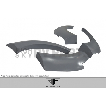 Extreme Dimensions Fender Flare - Gray Polyurethane Primered Set Of 2 - 109709-1