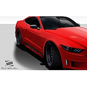 Extreme Dimensions Side Skirt - Primered Fiberglass Reinforced Plastic Black Set of 2 - 112565