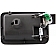 Help! By Dorman Interior Door Handle - Lever Plastic Gray Housing With Silver Lever Single - 81639