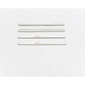 Putco Door Sill Protector - Stainless Steel Silver Set Of 2 - 95171GM1