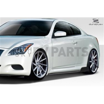 Extreme Dimensions Side Skirt - Matte Fiberglass Reinforced Plastic Black Set of 2 - 112792