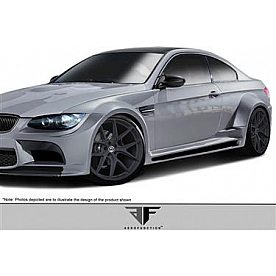 Extreme Dimensions Side Skirt - Fiberglass Reinforced Plastic Gray Set of 2 - 112891