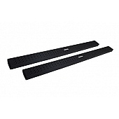 Go Rhino Running Board Black Textured Steel Stationary - 863404280T